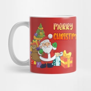 merry Christmas with santa claus Mug